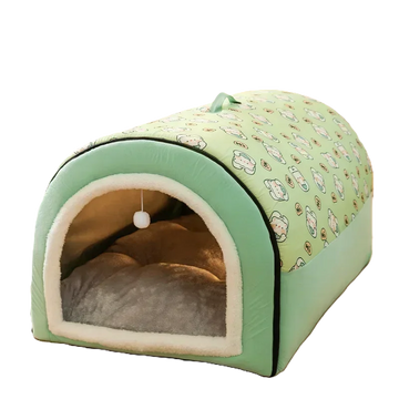 Panier pour chien intérieur vert