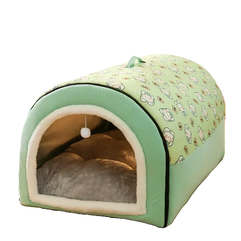 Panier pour chien intérieur vert